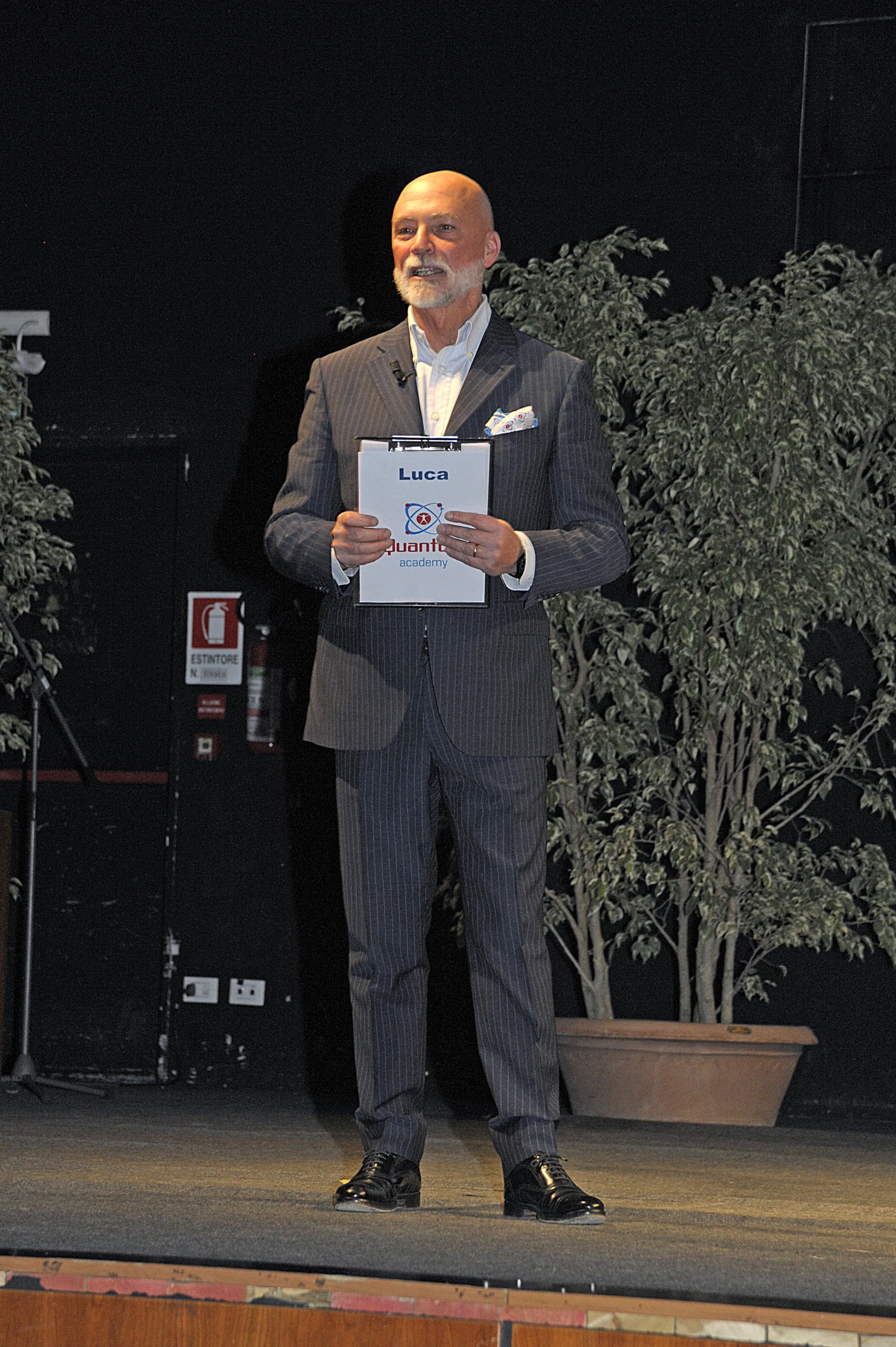 Luca Pellicari speaking