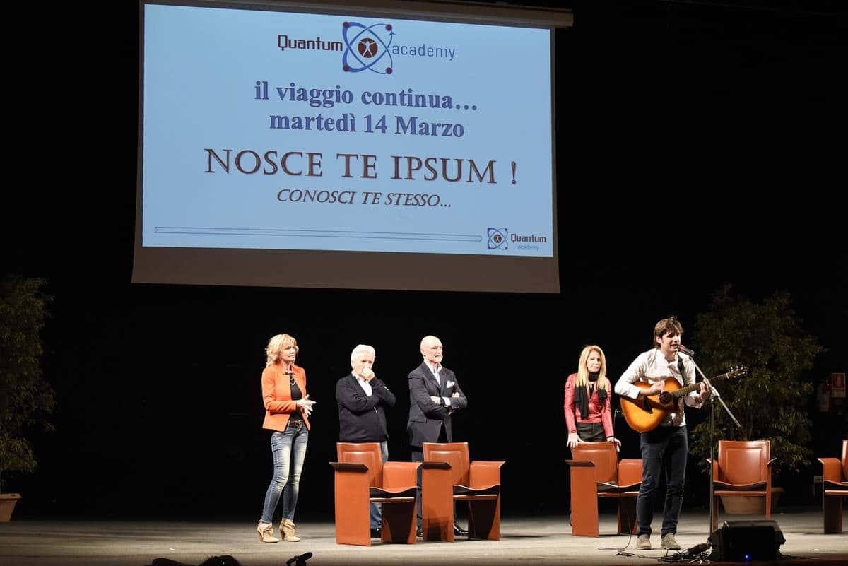 Luca Pellicari - Evento Quantum Academy, Nosce Te Ipsum