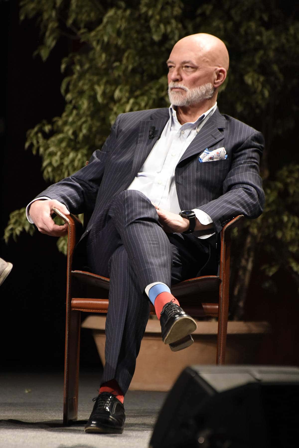 Luca Pellicari - Conferenza sul palco