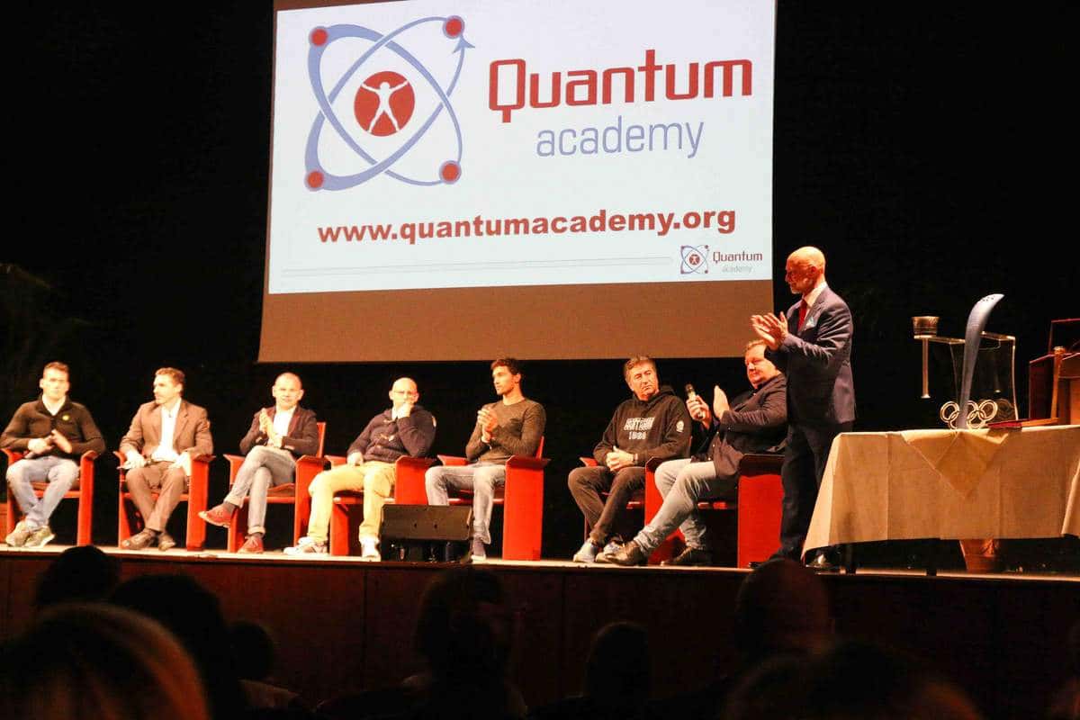 Luca Pellicari - Quantum Academy evento con panel